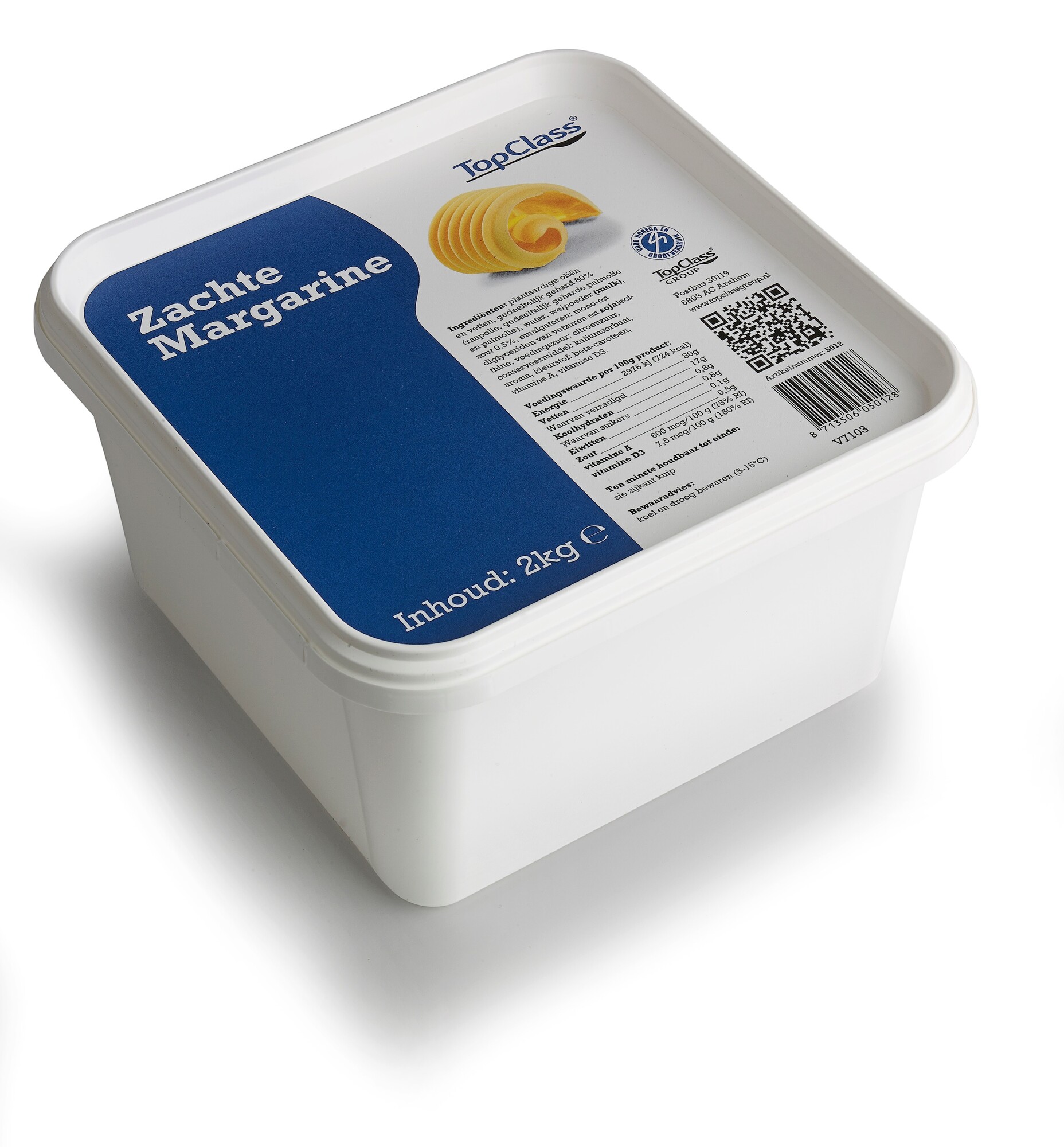 12388 Zachte margarine 2 kilo