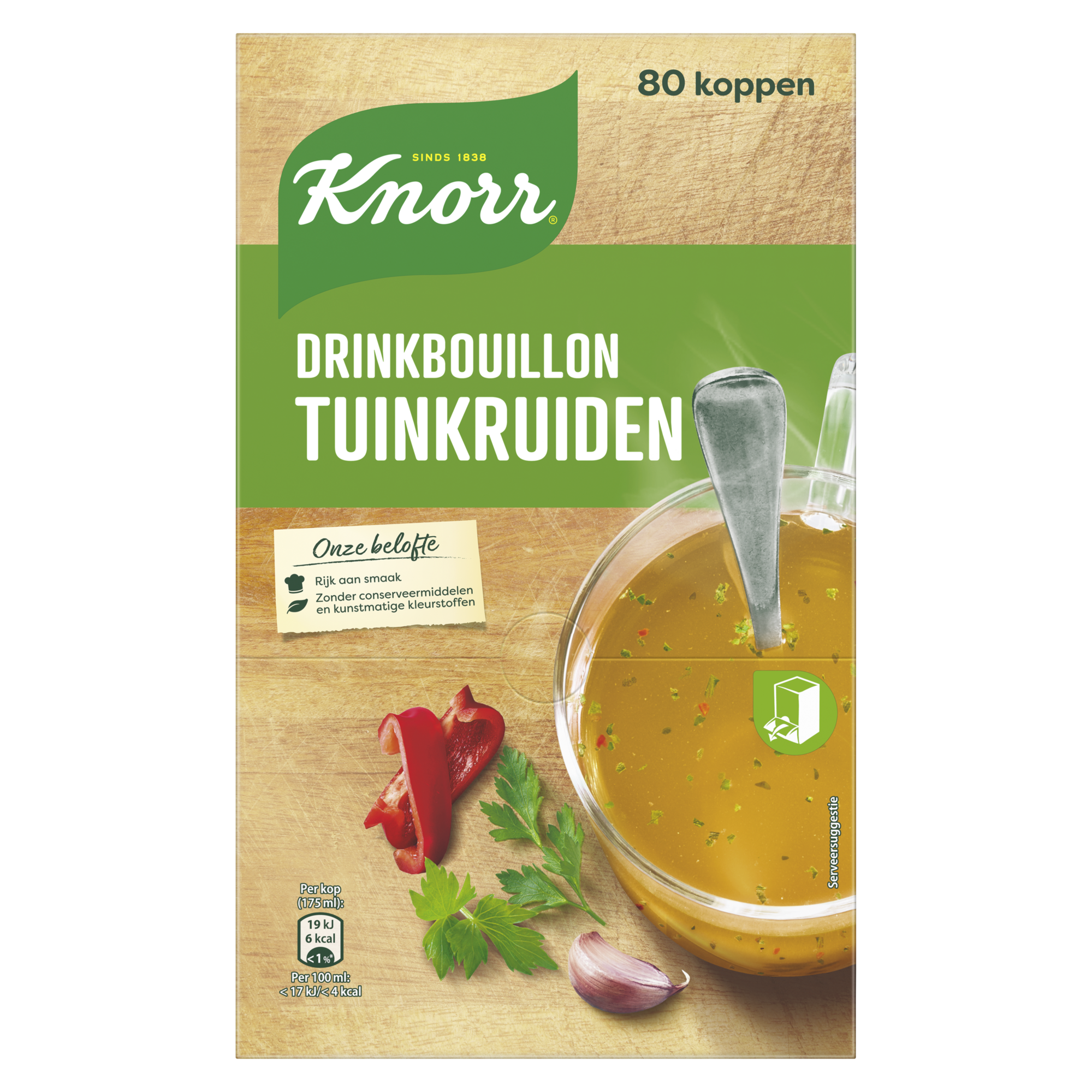 2038 Tuinkruidendrinkbouillon sachets 80 stuks