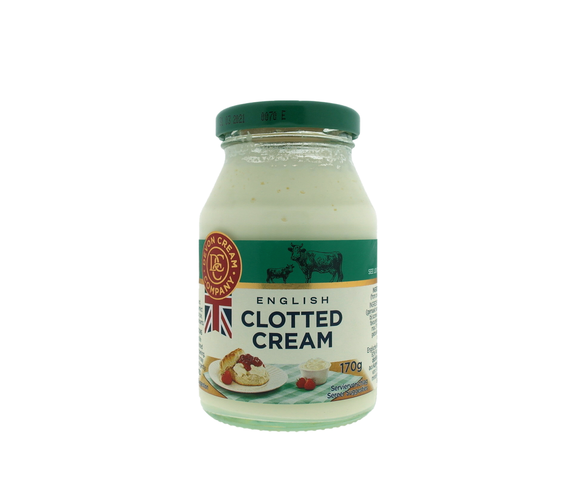 22382 Clotted cream 60% vet 170 gram