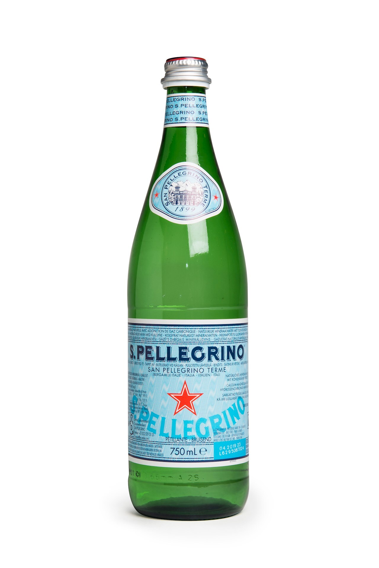 27976 Mineraalwater met koolzuur San Pellegrino 12x0,75 liter