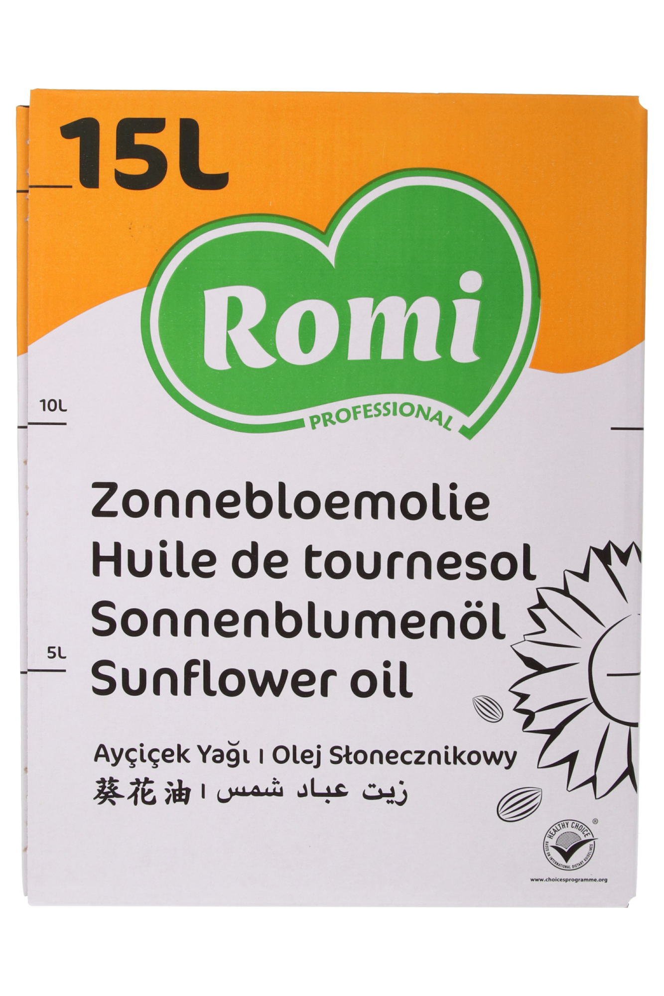 31347 Zonnebloem olie 15 liter