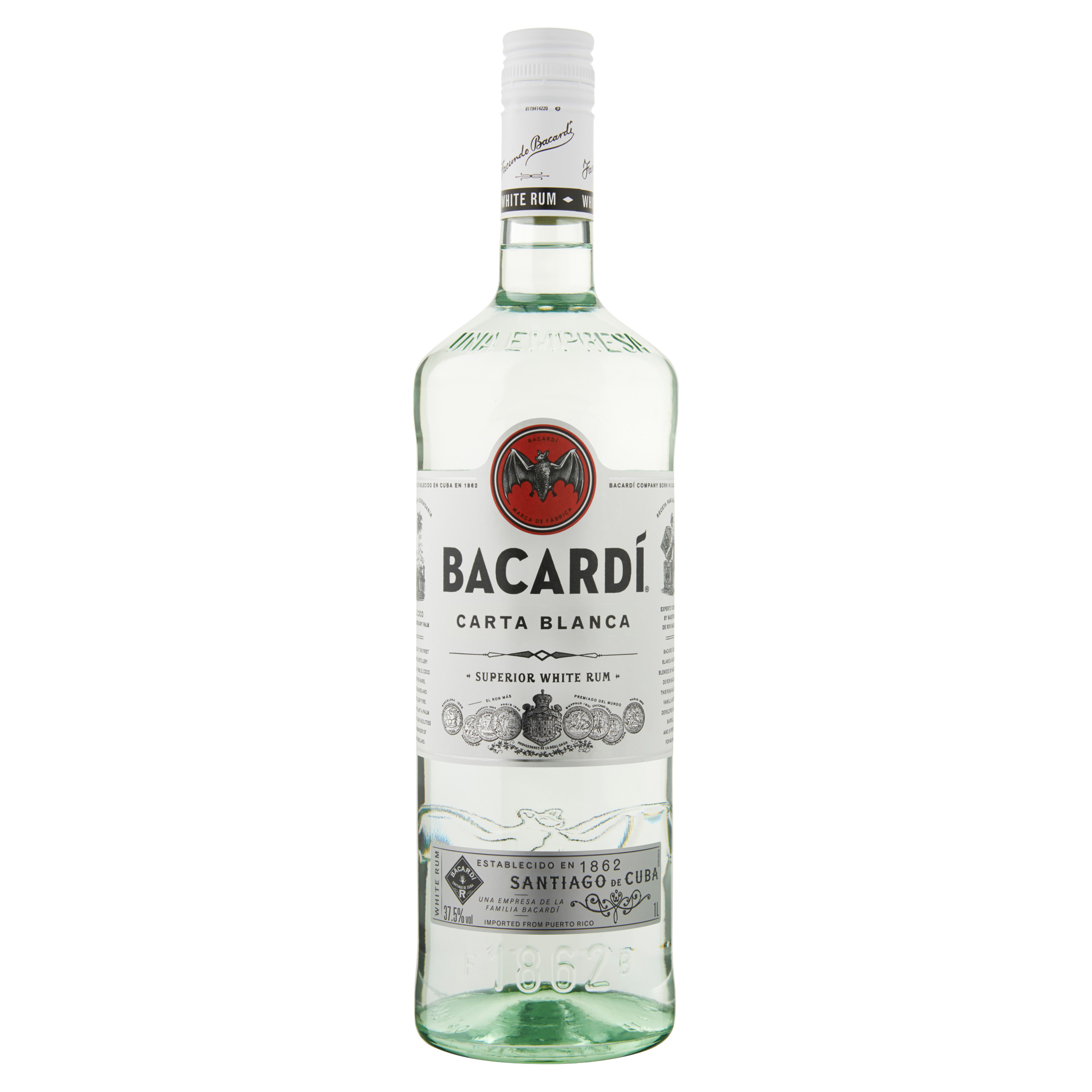 33983 Bacardi rum wit 1ltr.