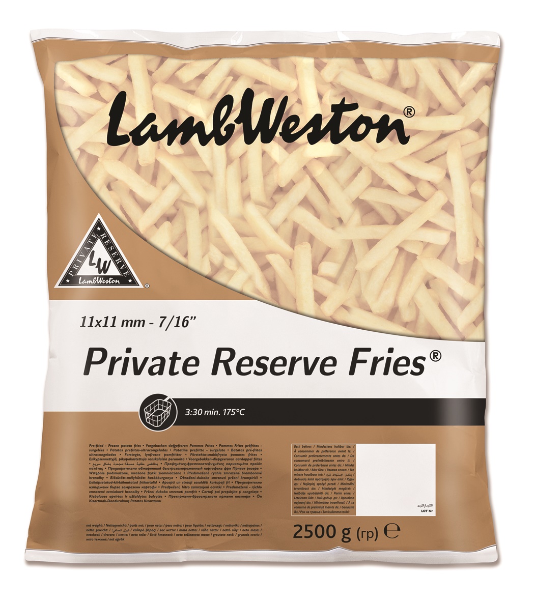 41831 Frites private reserve 11mm (F66) 4x2,5kg