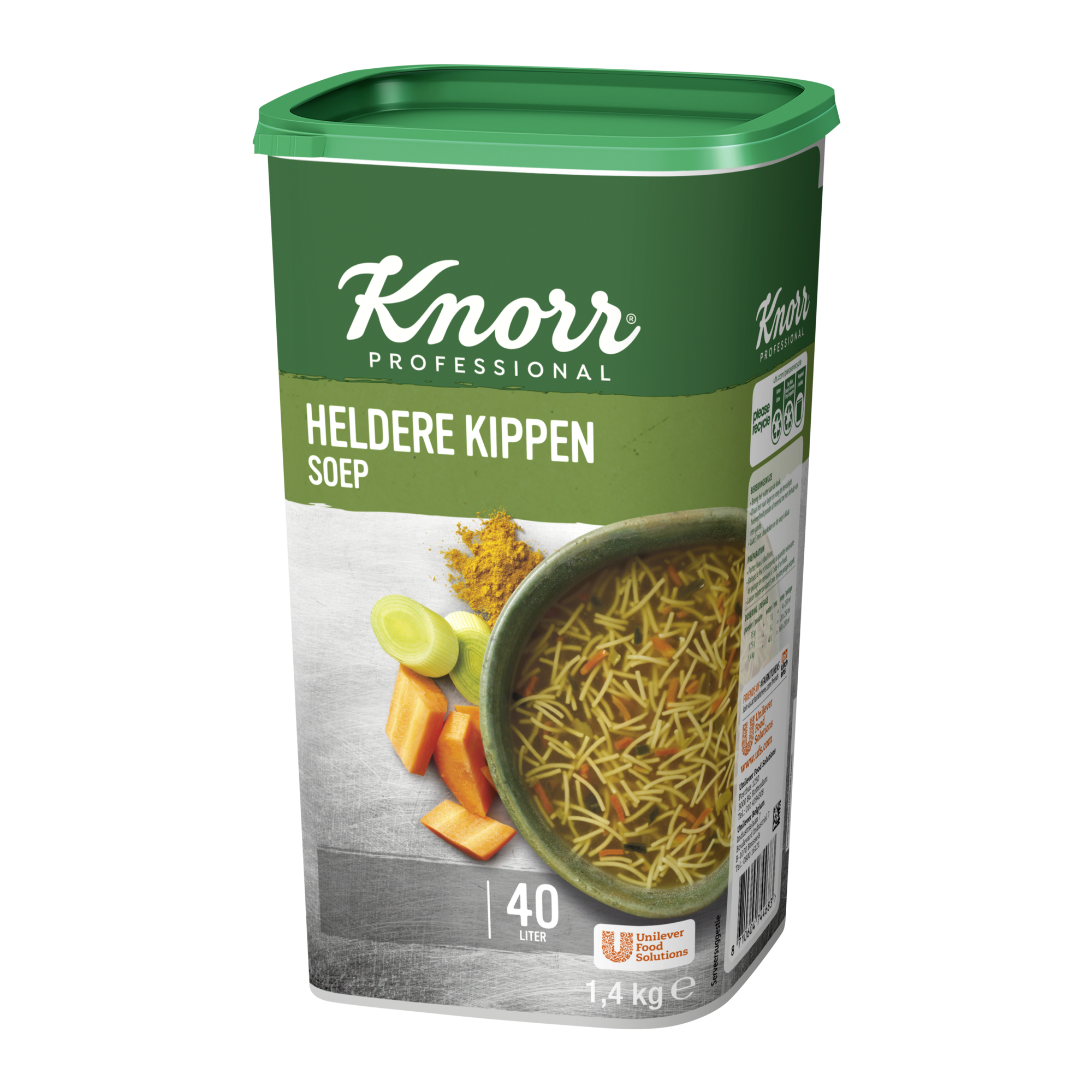 46474 Heldere kippensoep 1,4 kg