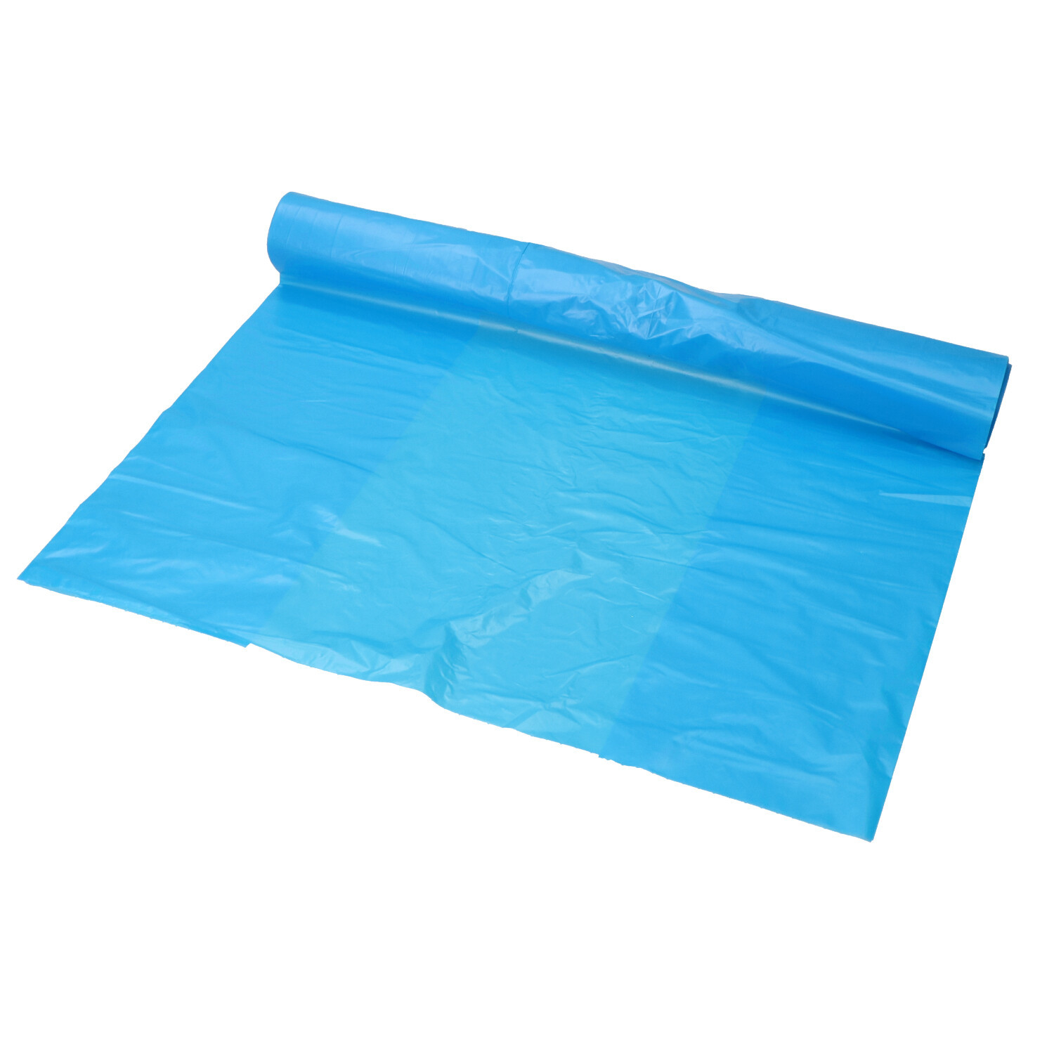 50175 Afvalzak ldpe 80x110cm t60 blauw 10x20 st