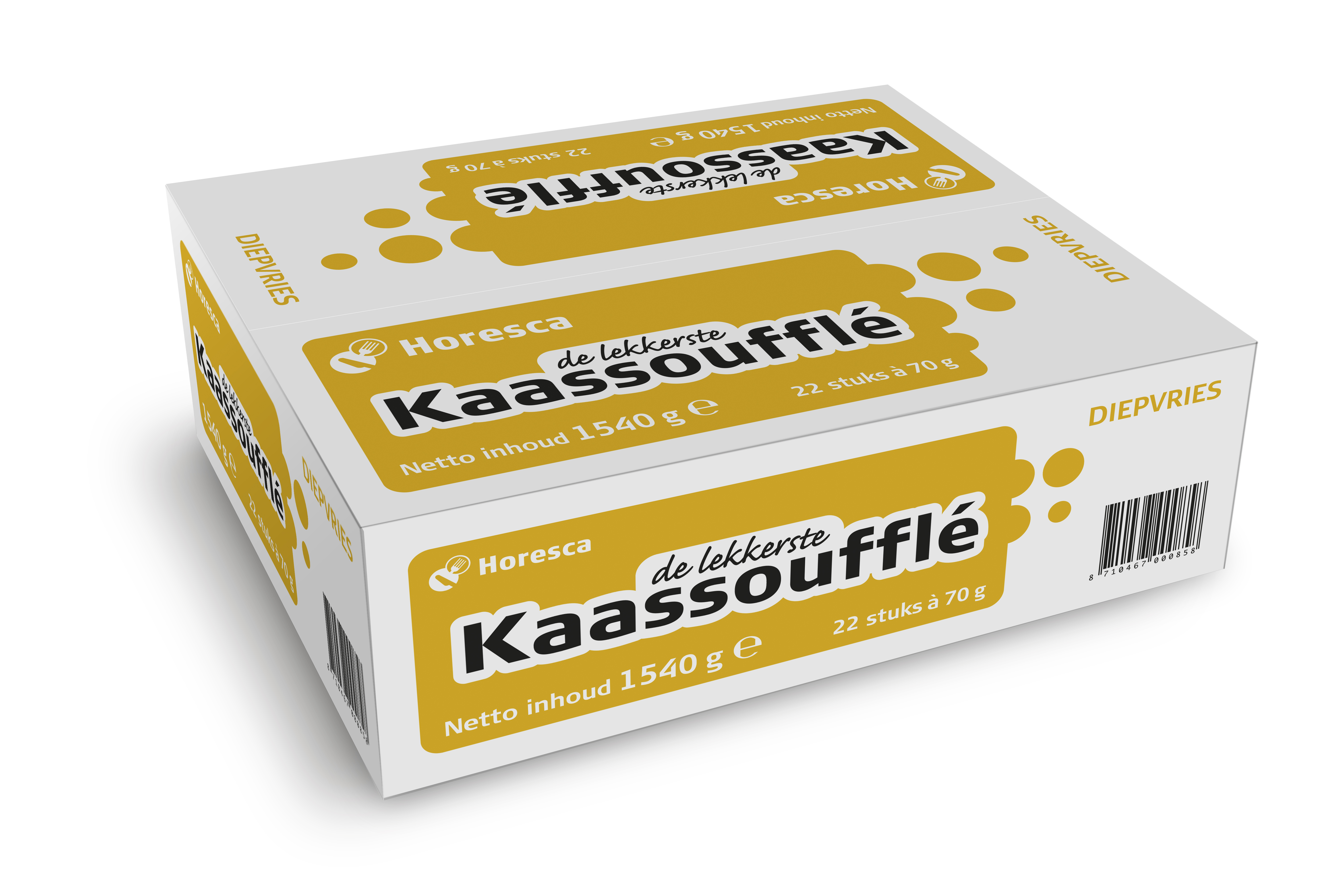 50370 Kaassouffle De Lekkerste 22x70 gr