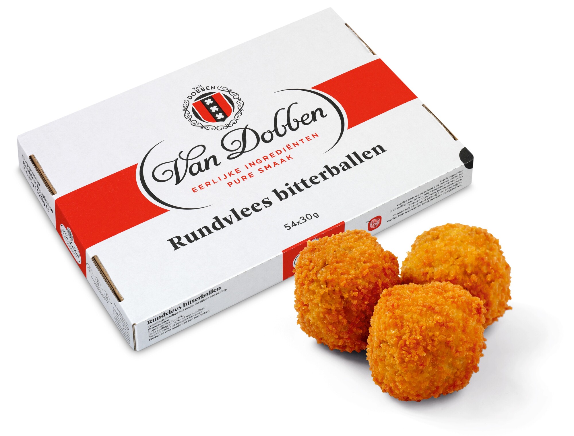 53313 Rundvlees bitterballen 25% 54x30 gr