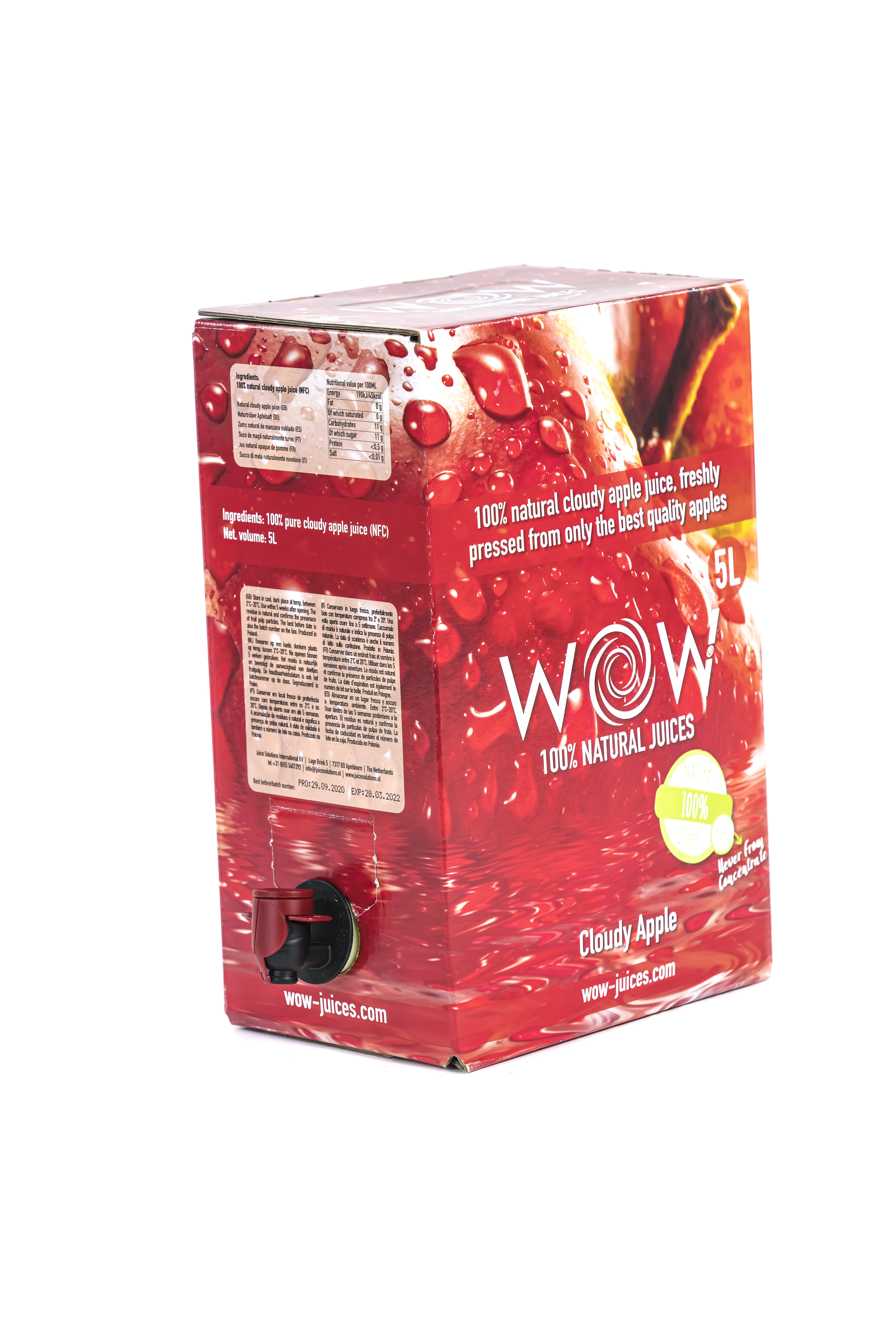 56083 Wow! nfc appelsap 4x5 ltr