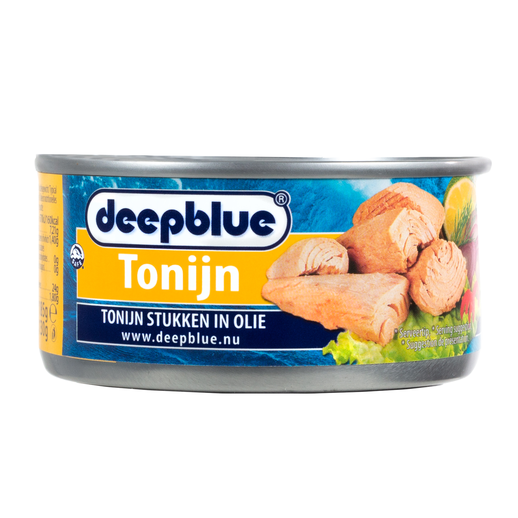 61074 Tonijn in zonnebloemolie 12x185 gr