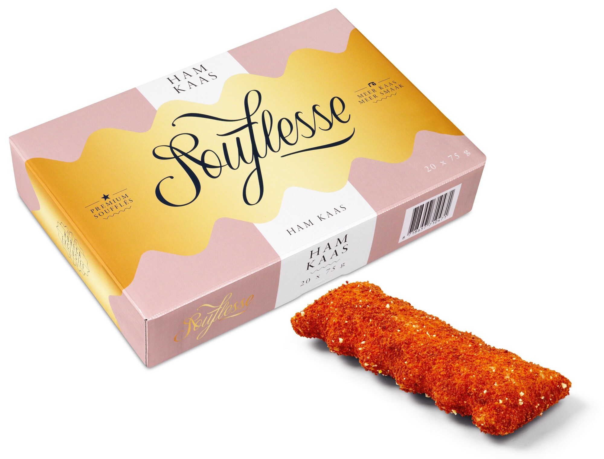 61528 Souflesse ham-kaas 20x75 gr