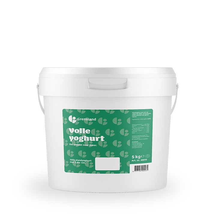 65964 Volle yoghurt 3,5% emmer 5 kilo