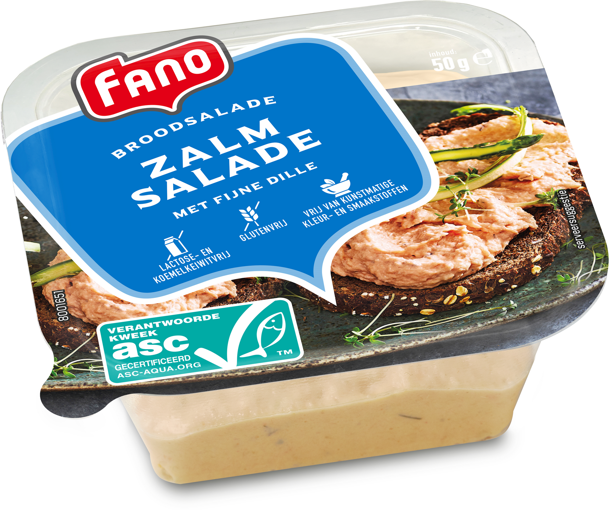 67447 Zalmsalade asc 6x50 gr