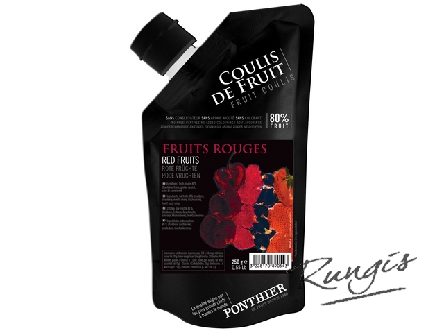 68204 Mix van roodfruit coulis 250 gram