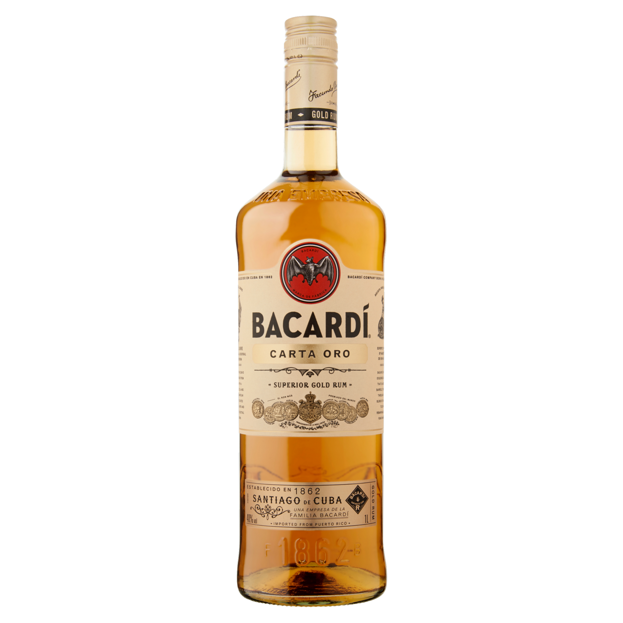 69888 Bacardi carta oro (goud) 1ltr