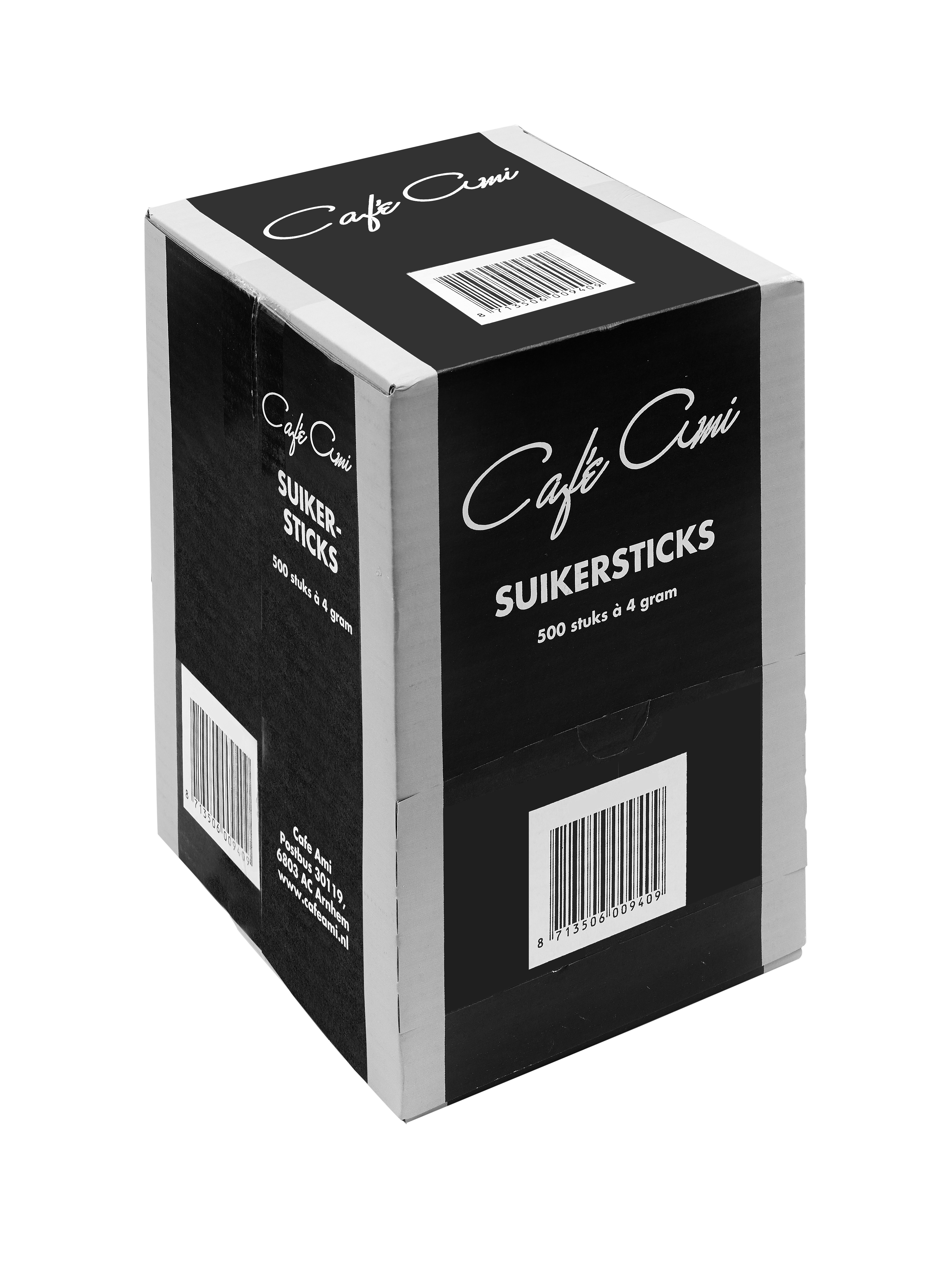 72766 Suikersticks dispencerdoos 500x4 gr