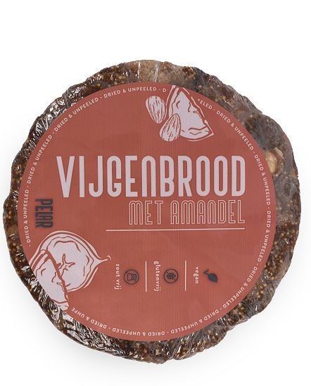 77168 Amandel vijgenbrood pelar 200 gram