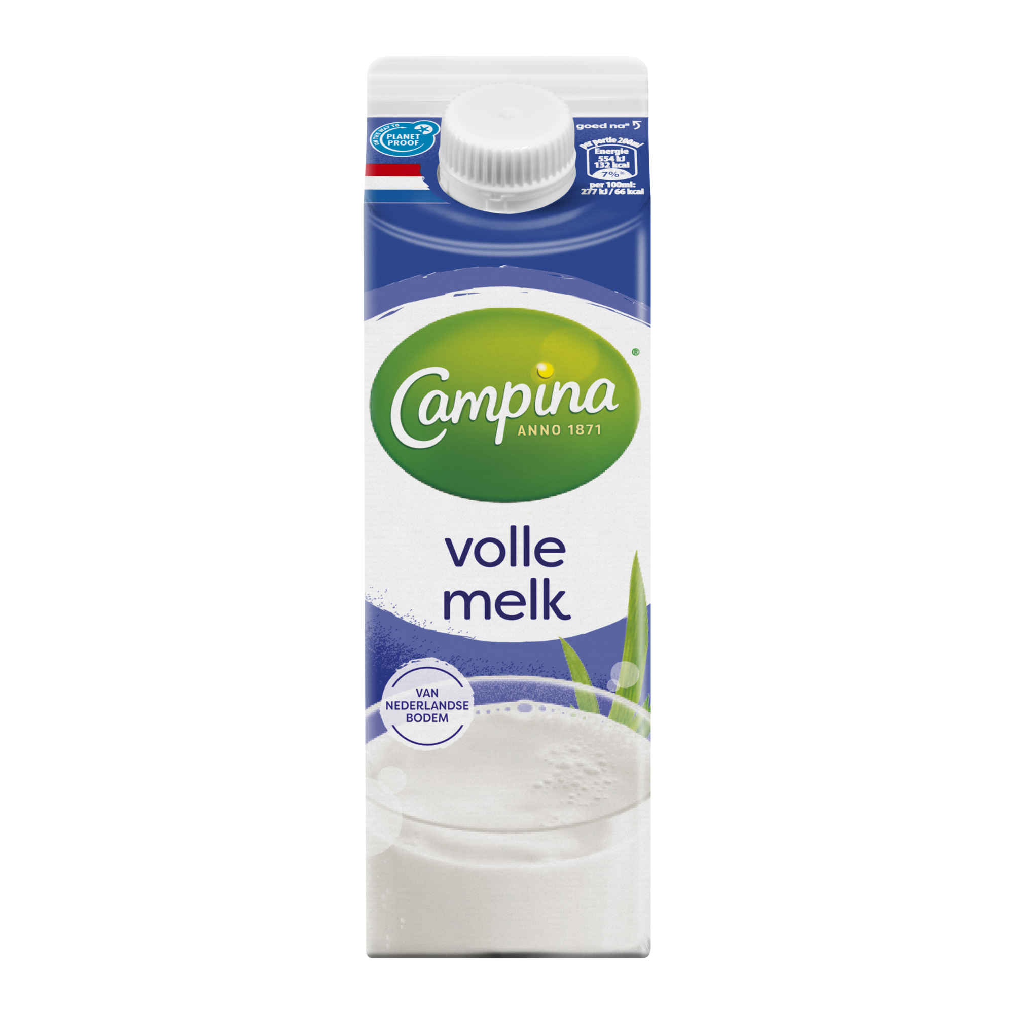 77766 Volle melk pakje 6x500 ml