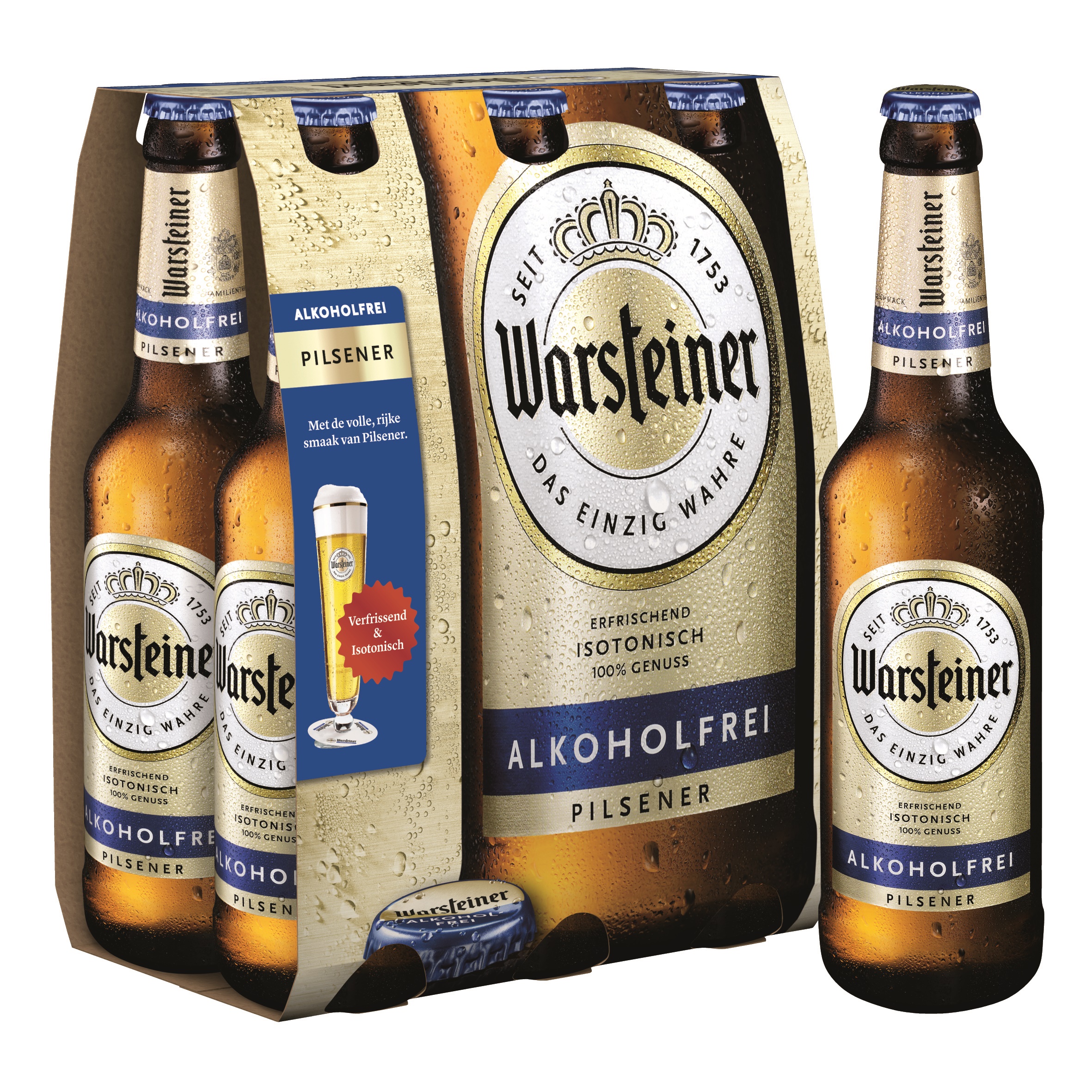 78388 Warsteiner alcoholvrij flesjes 24 x 33 cl