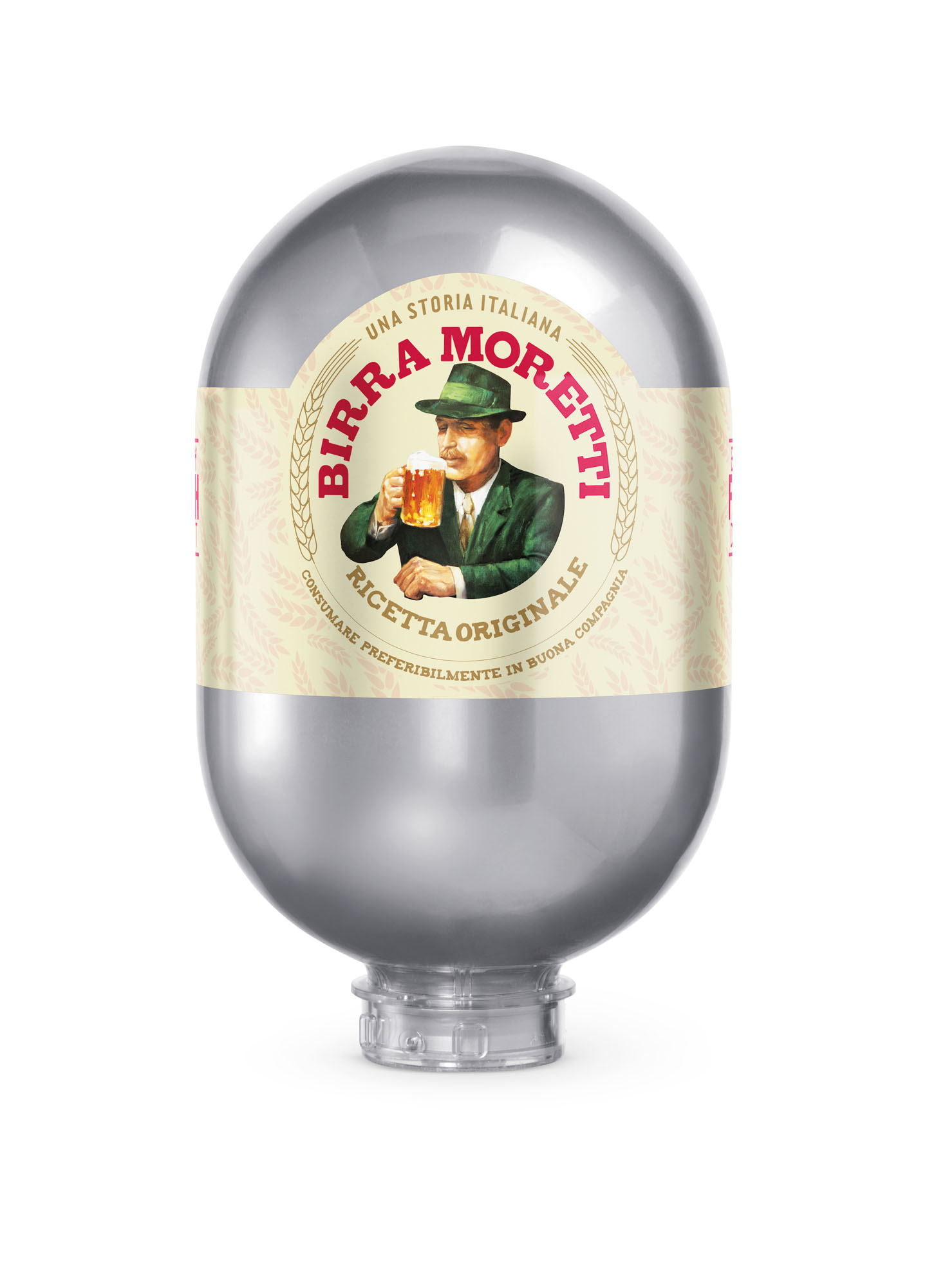 78521 Birra Moretti blade fust 8 liter