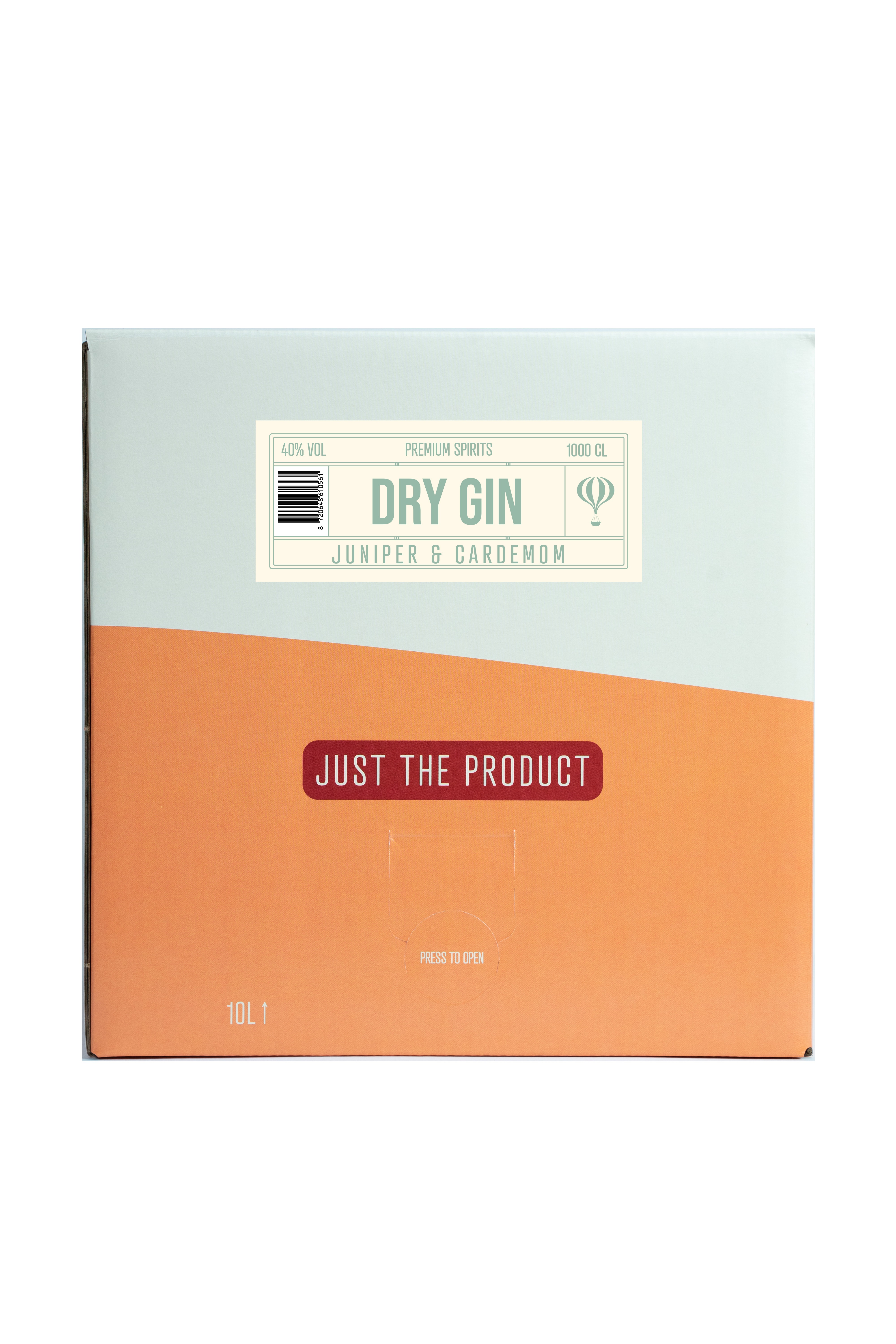 79023 Your Spirits dry gin 40% bag-in-box 10 liter