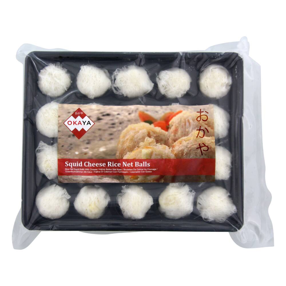 79874 Squid rice net ball 20 stuks 400 gram