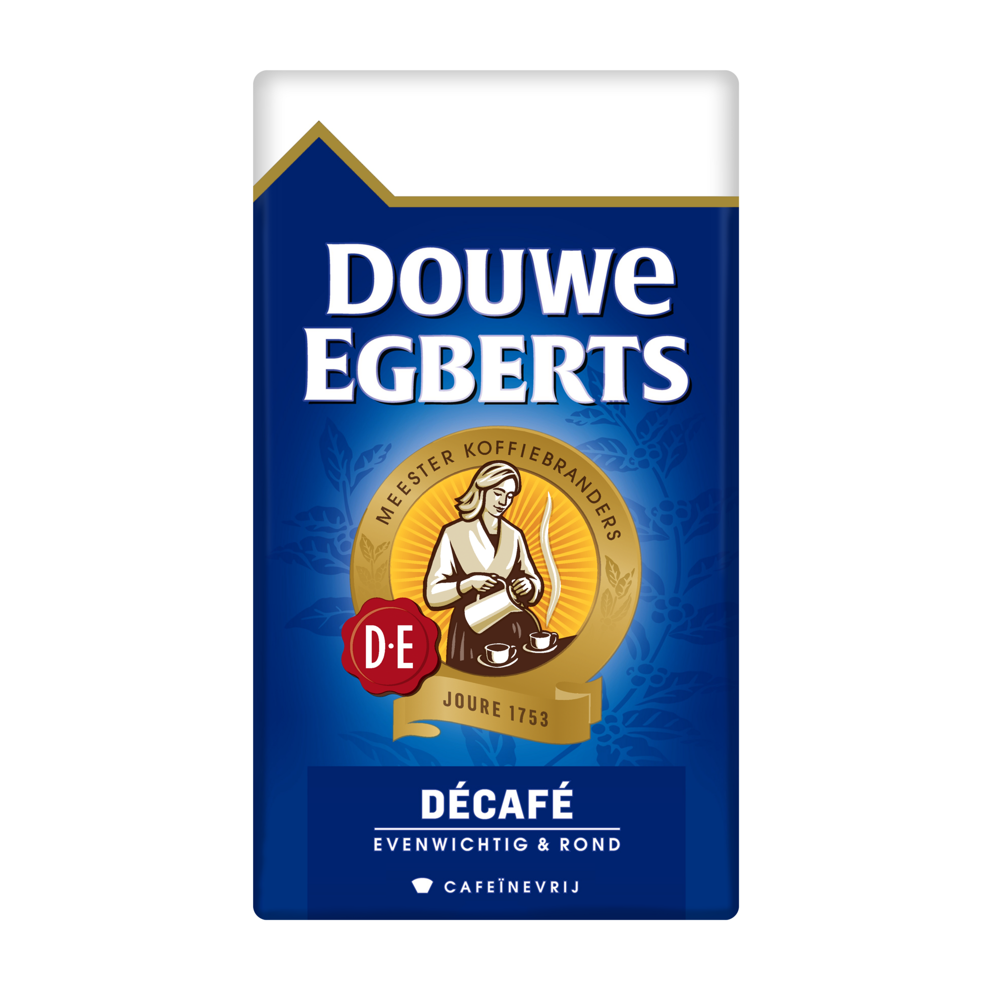 933 Decafe cafeine vrije koffie/blauw 12x250gr